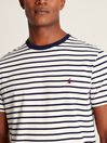 Joules Boathouse White Jersey Crew Neck T-Shirt