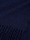 Reiss Navy Picton Cashmere Blend Scarf