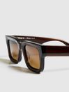 Chimi Rectangular Frame Acetate Sunglasses