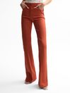 Reiss Orange Florence High Rise Flared Trousers