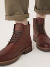 Joules Brown Brogue Boots