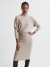 Reiss fallon wool blend roll neck dress Clearance
