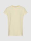 Reiss Lemon Tereza Cotton-Jersey T-shirt