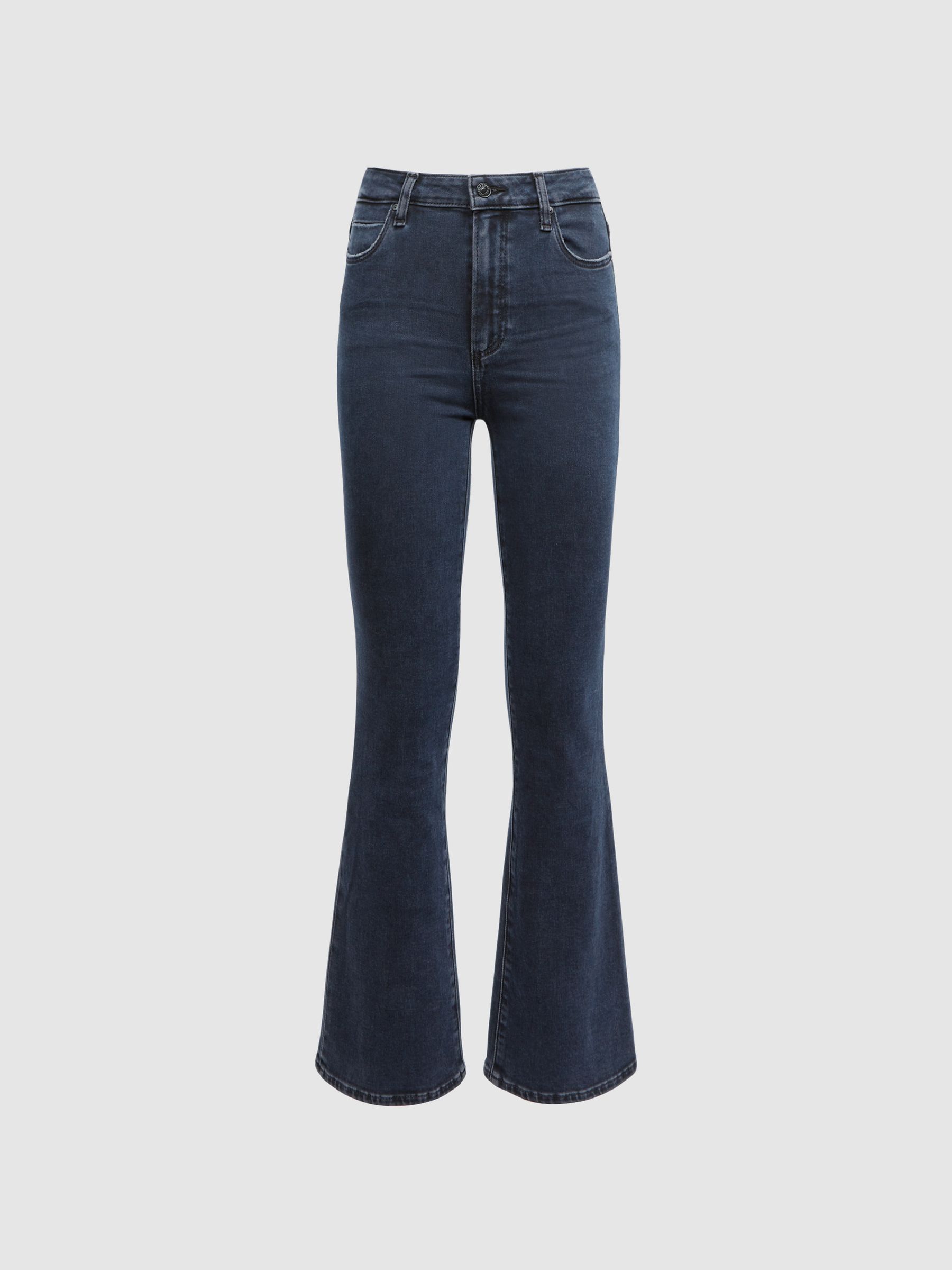 Reiss Claudine Paige High Rise Flared Jeans - REISS
