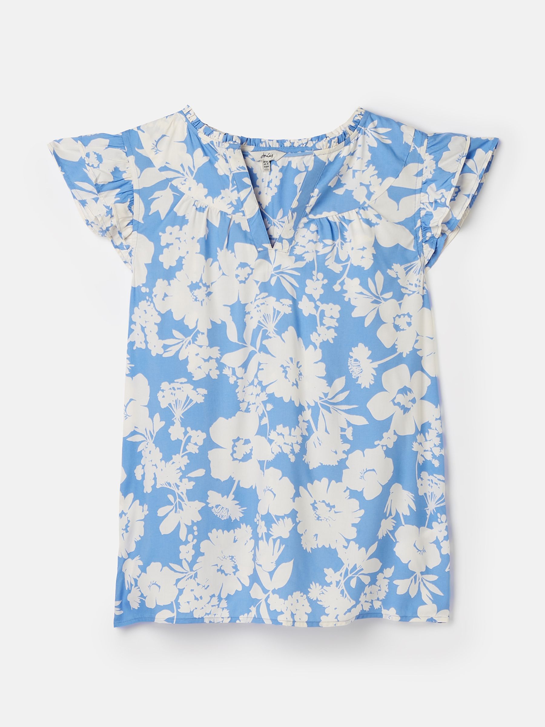 Buy Joules Maxie Pop Over Frill Blouse from the Joules online shop