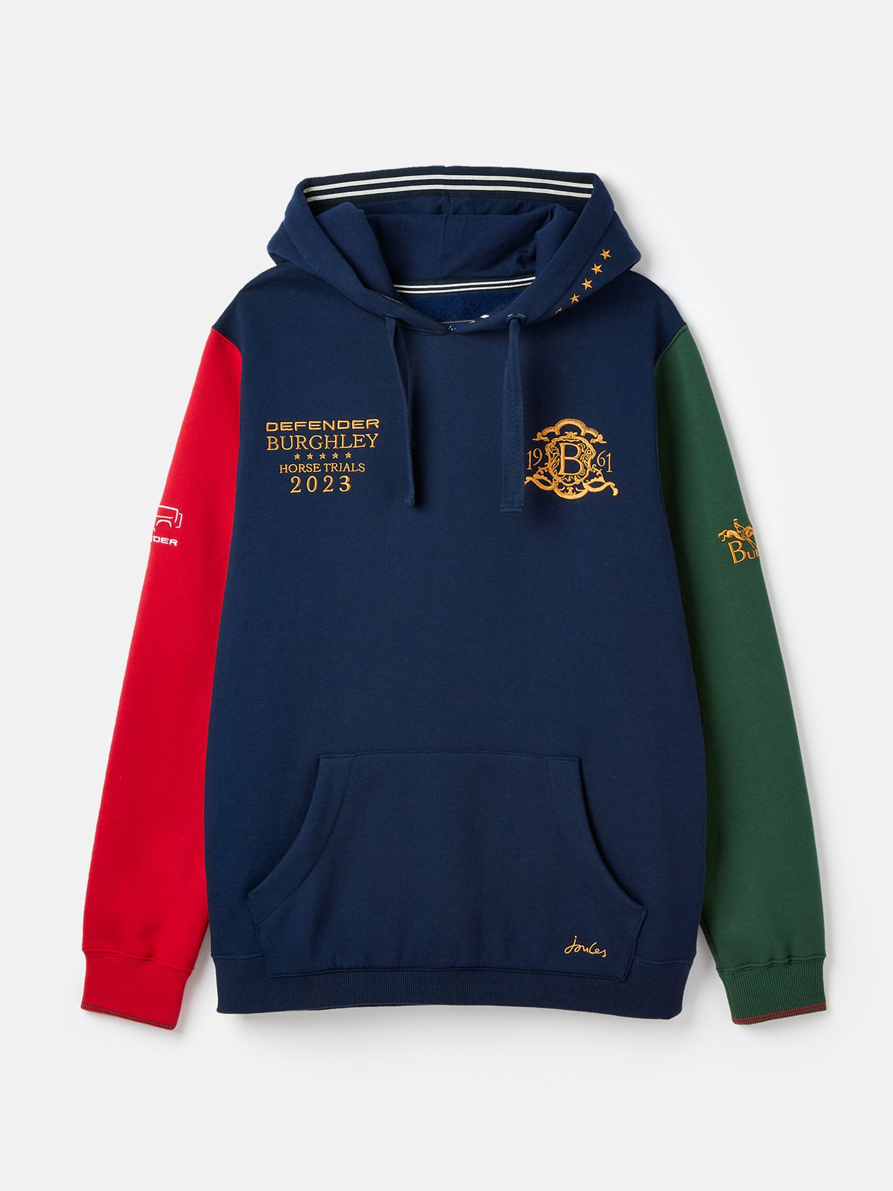 Buy Joules Official Burghley Hooded Sweatshirt from the Joules online shop