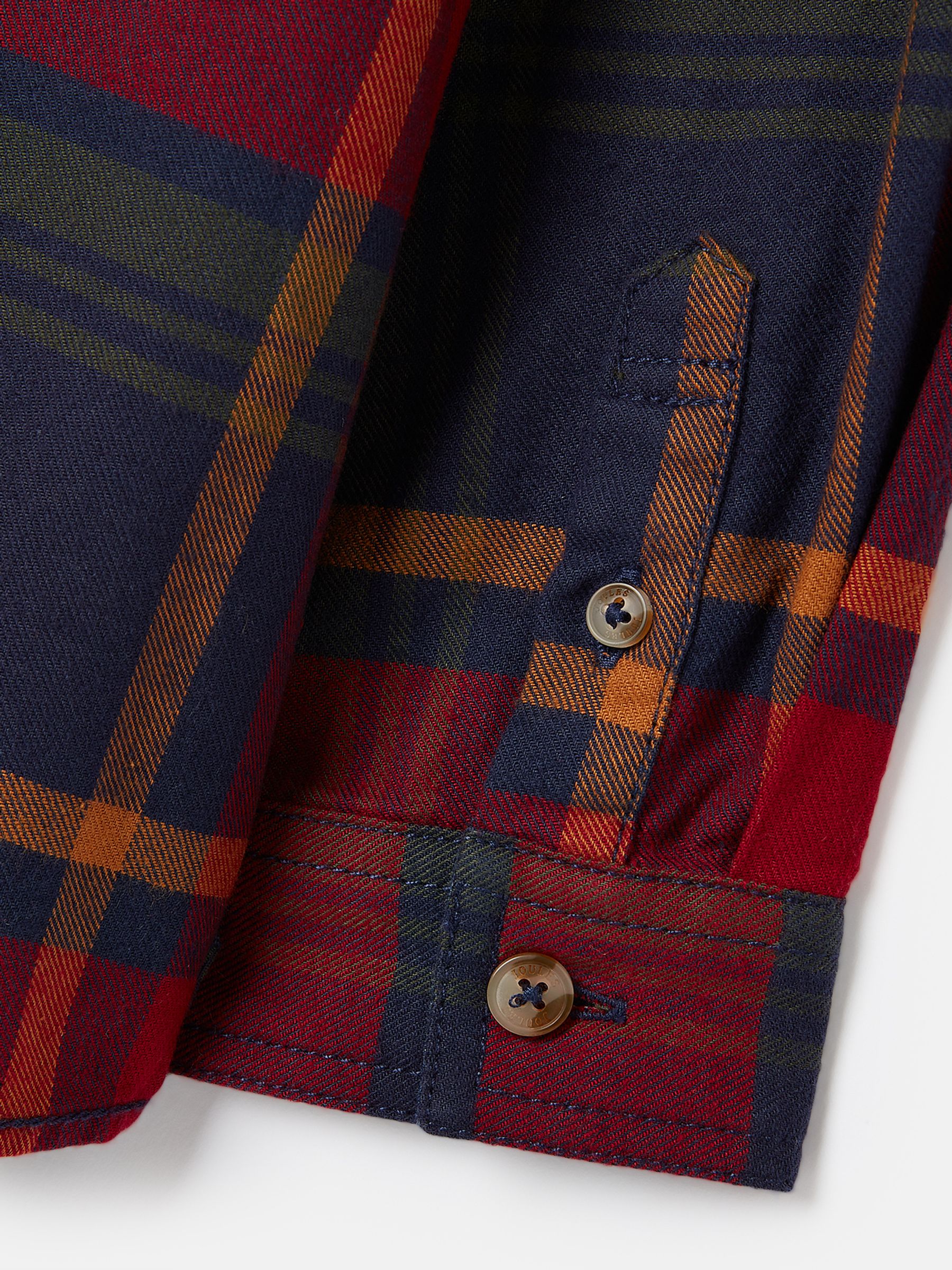Buy Joules Buchannan Checked Brushed Shirt from the Joules online shop