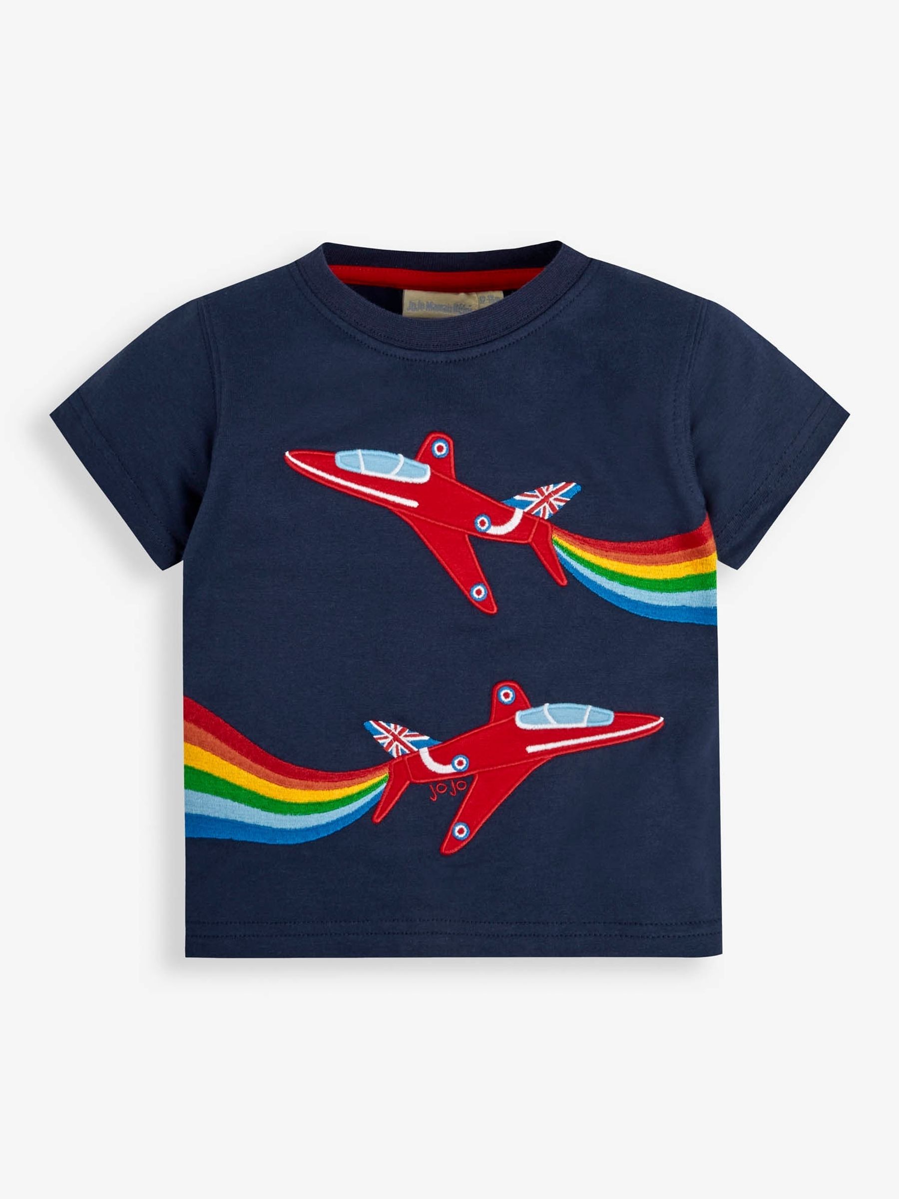 Buy JoJo Maman Bébé Red Arrows™ Appliqué T-Shirt from the JoJo Maman ...