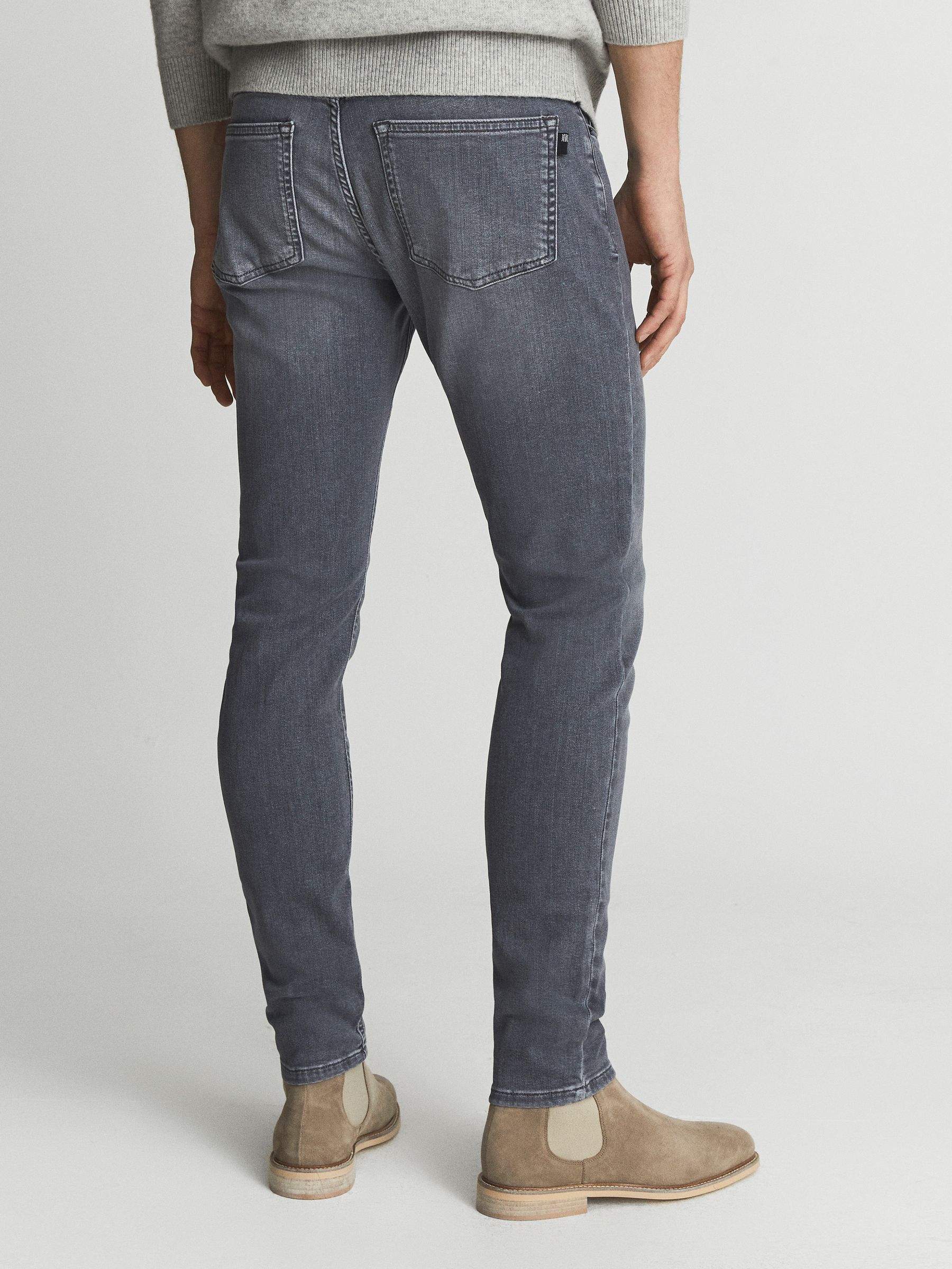 Reiss Harry Super Skinny Washed Jeans - REISS