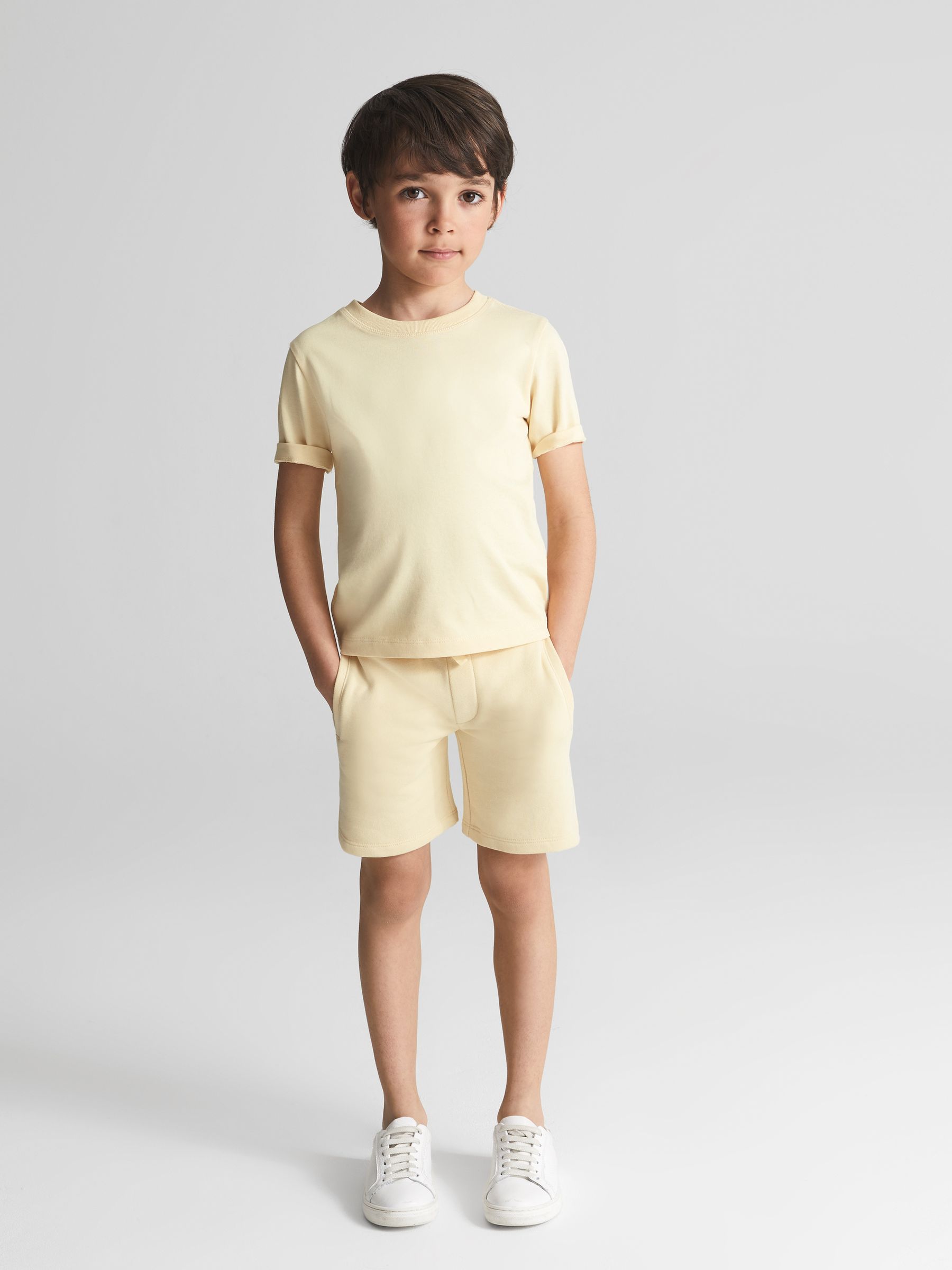 Reiss Tate Junior Garment Dye Relaxed Fit T-Shirt - REISS