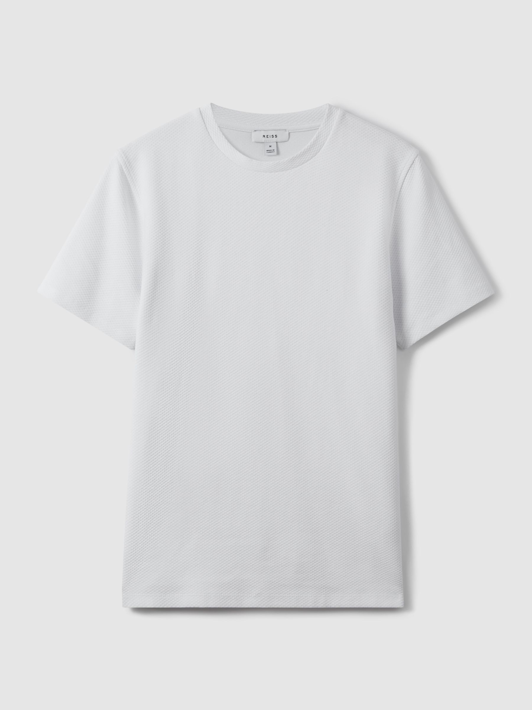 Reiss Cooper Honeycomb Short Sleeve T-Shirt - REISS