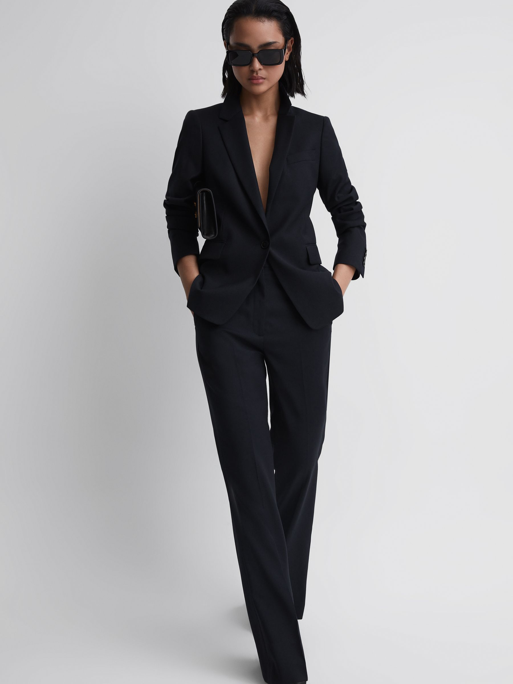 Reiss Haisley Single Breasted Suit Blazer | REISS USA