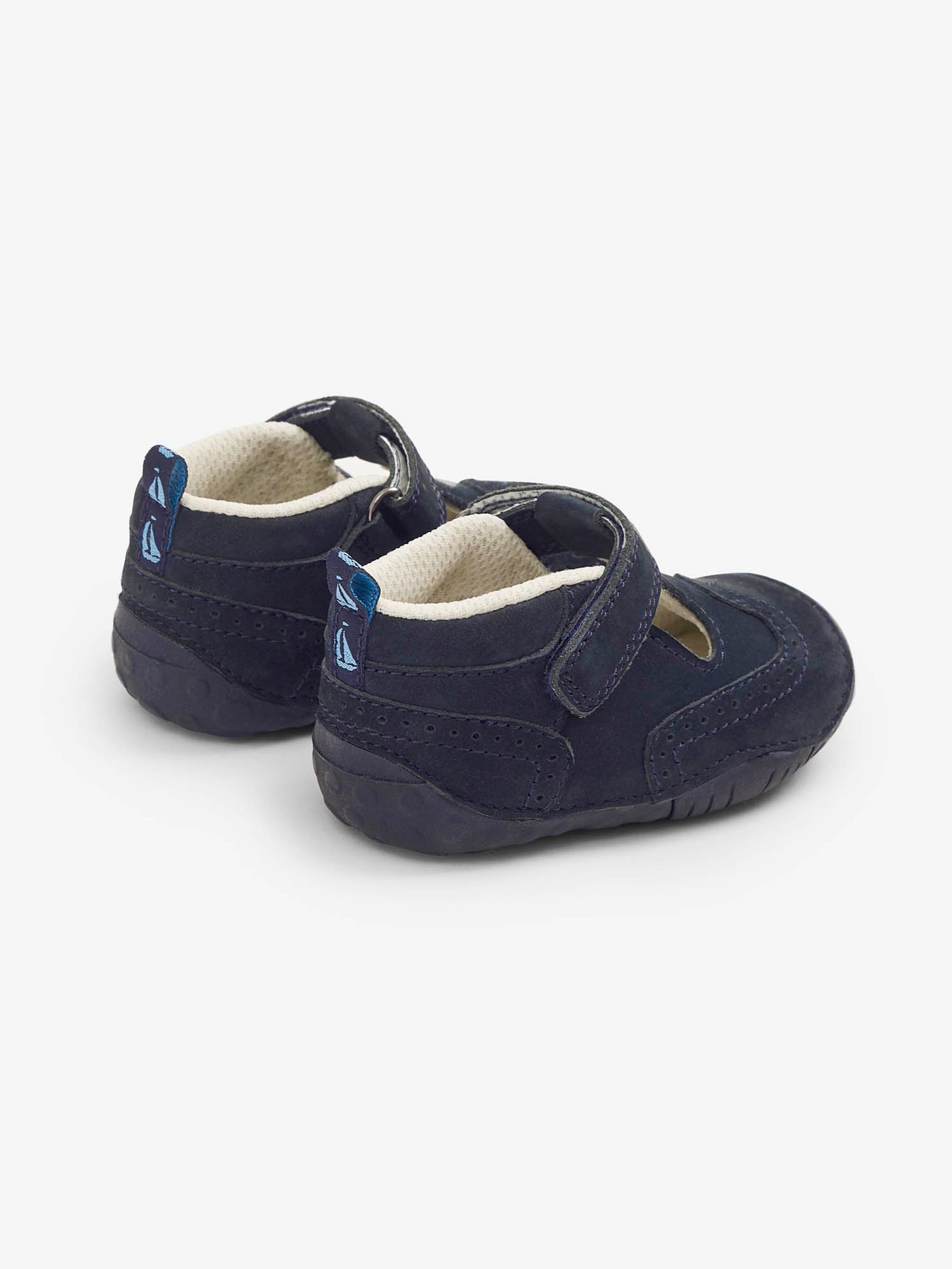 Buy Start-Rite Start-Rite Navy Pre Walker Shoes from the JoJo Maman ...
