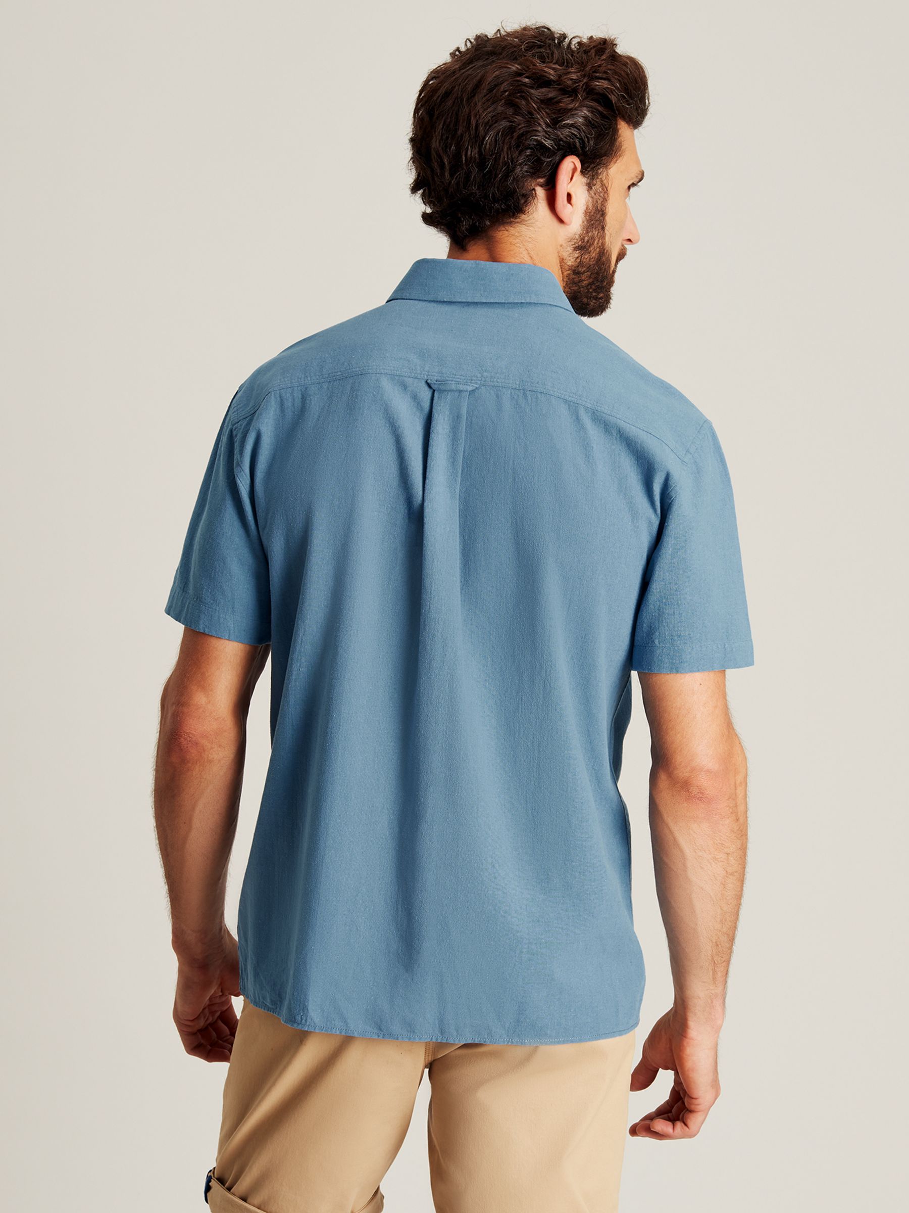 Buy Joules Breaker Short Sleeve Linen Shirt from the Joules online shop
