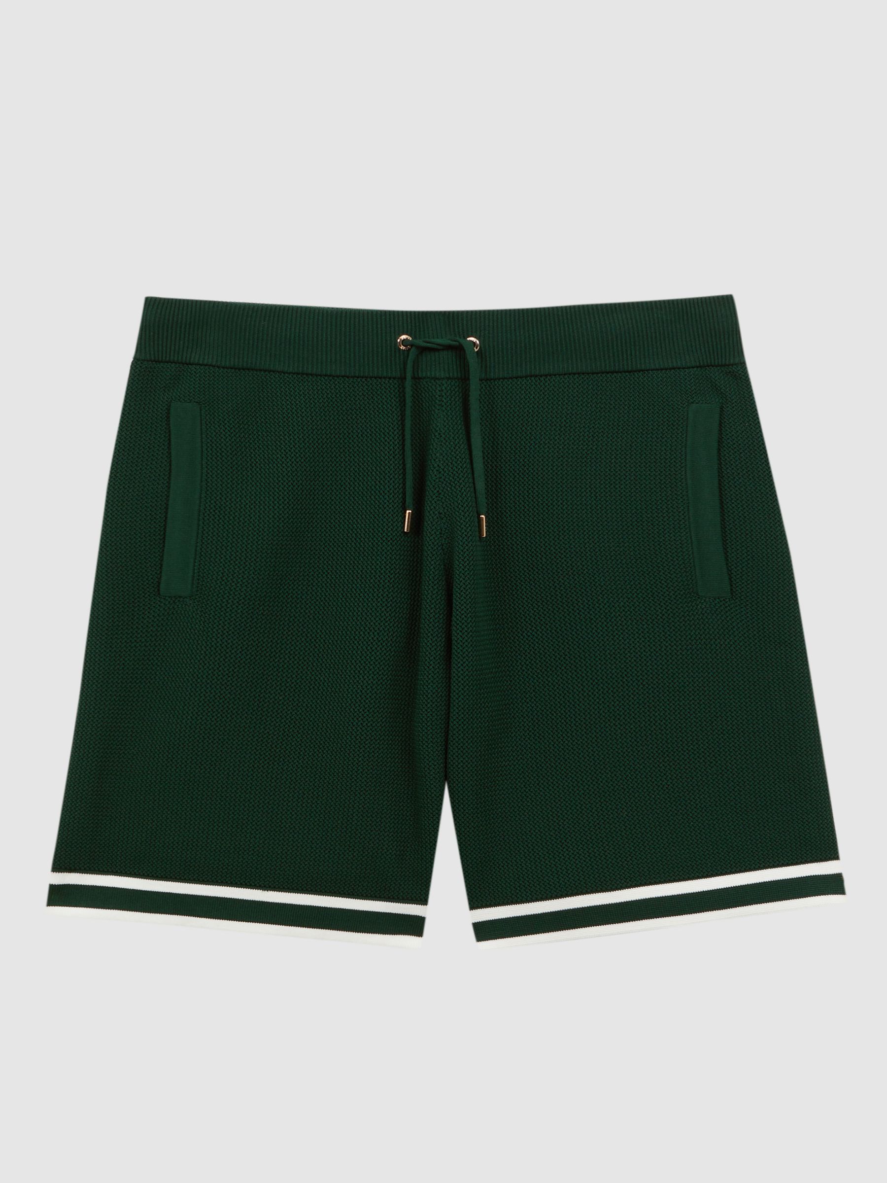 Reiss Andre Reiss | Ché Knitted Drawstring Shorts | REISS USA
