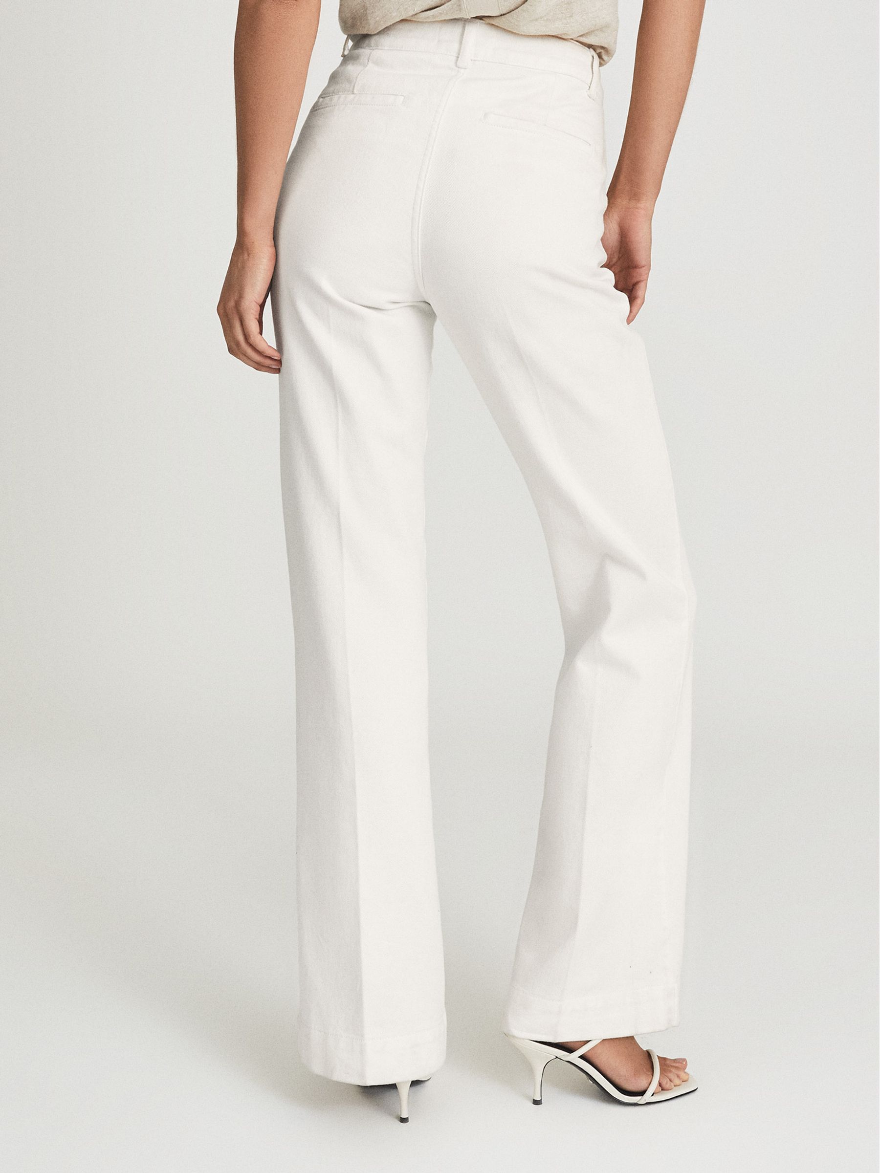 Reiss Isa High Rise Flared Jeans - REISS