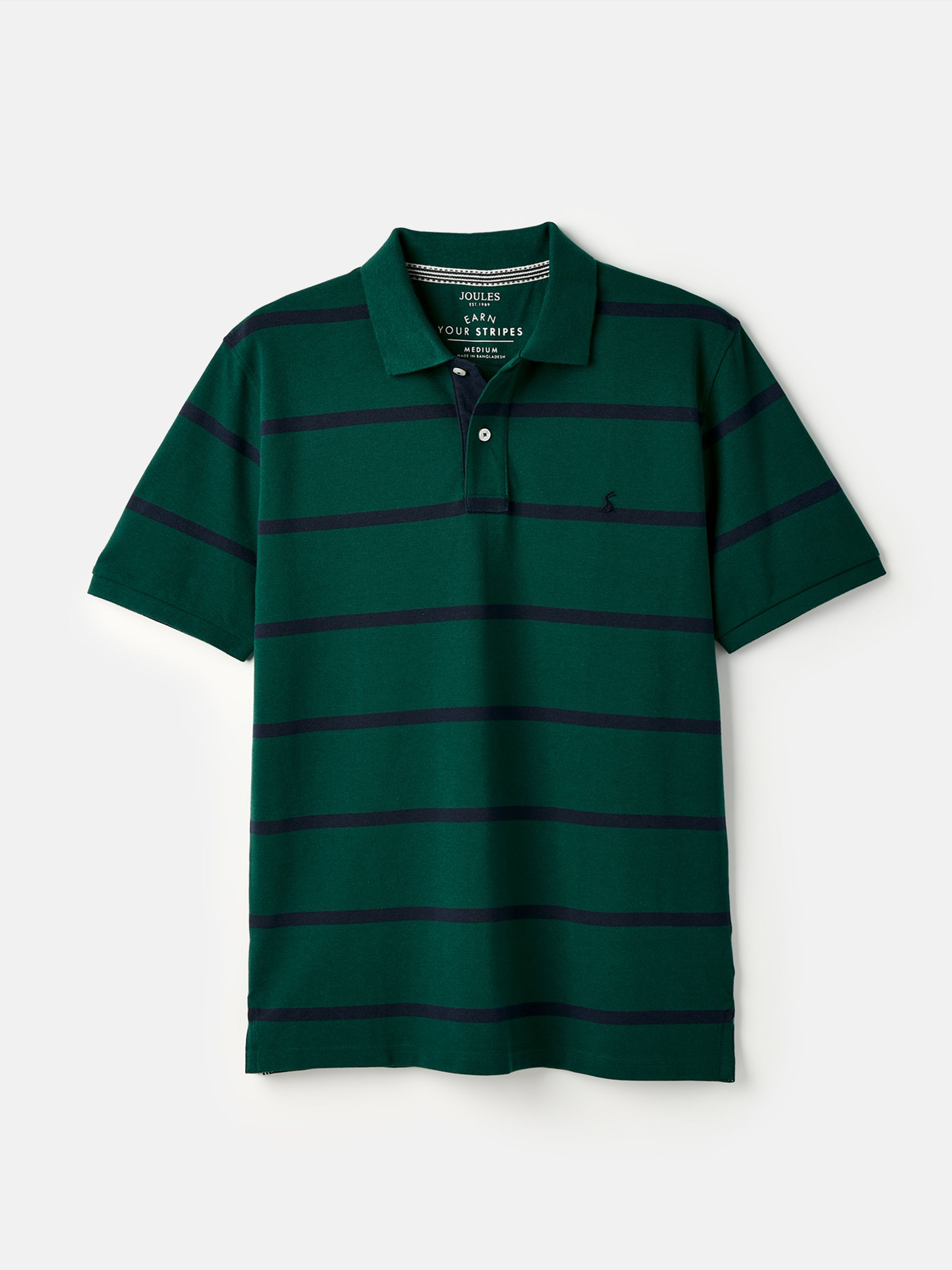 Buy Joules Filbert Classic Fit Striped Polo Shirt from the Joules ...