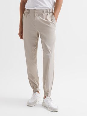 Technical Trousers in Stone