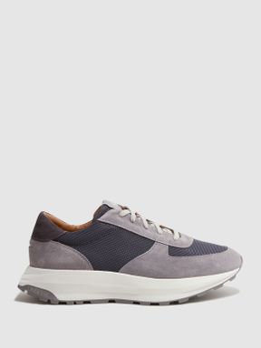 Unseen Trinity Tech Trainers in Grey Multi