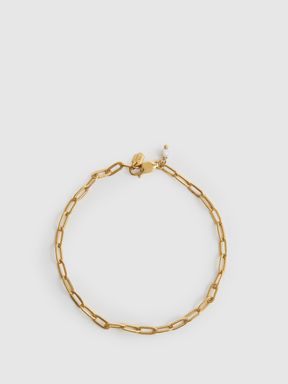 Maria Black Bracelet in Gold