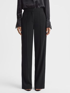 Pull On Trousers in Black