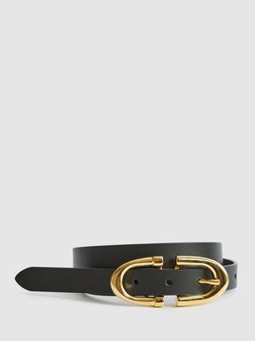 Horseshoe Belt in Black