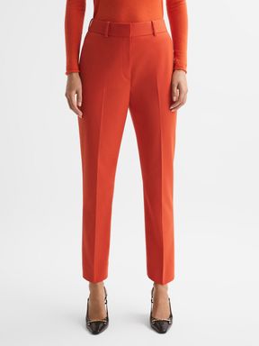 Orange Reiss Celia Slim Fit Wool Blend Suit Trousers