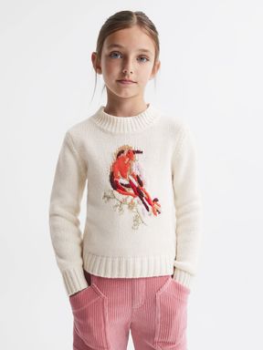 Ivory Reiss River Casual Knitted Robin Jumper