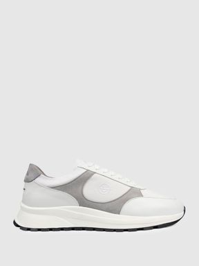 Grey/White Unseen Plemont Trainers