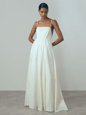 Ivory Atelier Daphne Open Back Bridal Maxi Dress