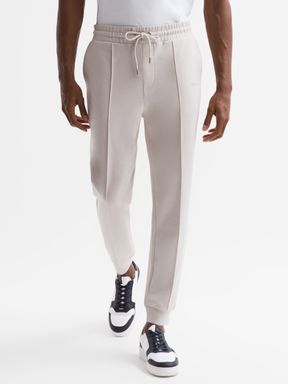 Casual White Joggers - REISS Rest of Europe