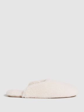 Off White Reiss Ava Faux Shearling Slippers