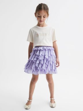 Lilac Reiss Lola Ruffle Tulle Skirt