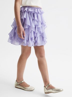 Lilac Reiss Lola Ruffle Tulle Skirt