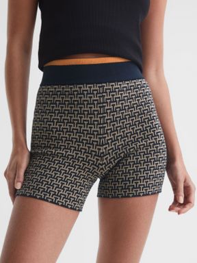 Abstract Reiss Castilla The Upside Printed Shorts