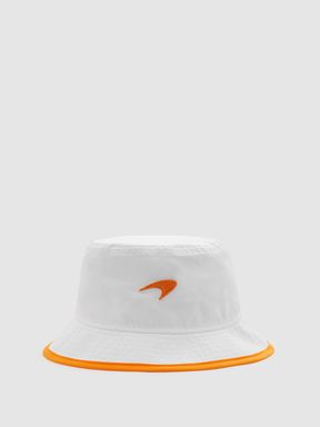 White Reiss x McLaren F1 Team McLaren F1 Embroidered Bucket Hat