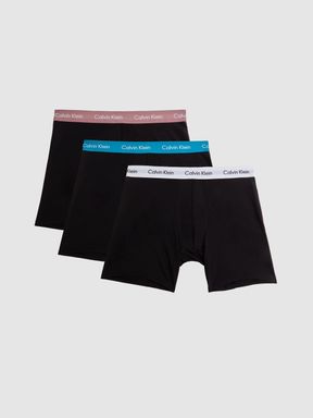 Black Multi Calvin Klein Underwear Boxer Briefs 3 Pack