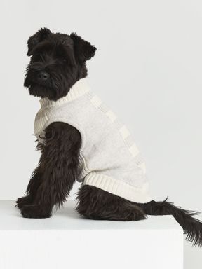 Grey Reiss Alders Knitted Dog Jumper