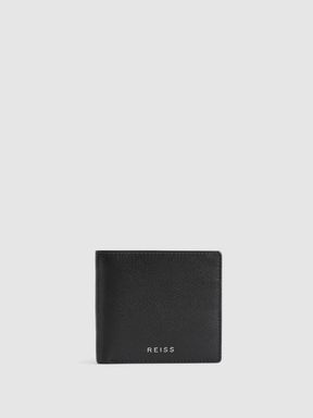 Black Reiss Cabot Leather Wallet
