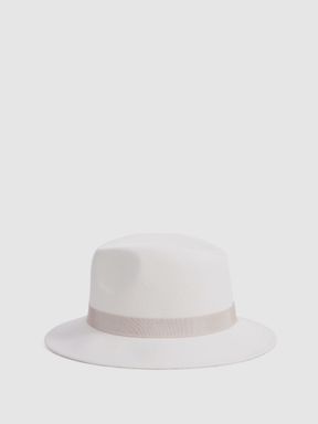 Ivory Reiss Ally Wool Fedora Hat