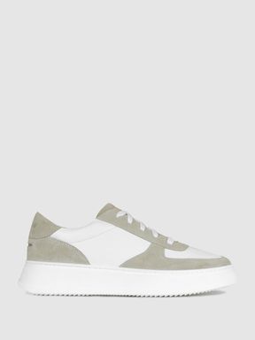 Off White Unseen Footwear Leather Marais Trainers
