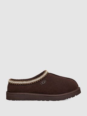 Dusted Cocoa UGG Tasman Suede Slippers