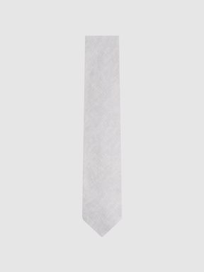 Soft Ice Reiss Vitali Linen Tie