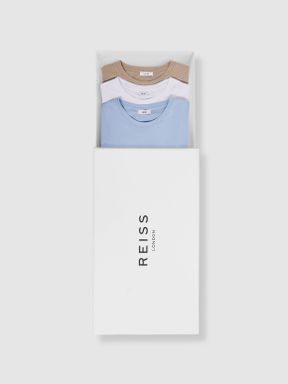 Neutral Reiss Bless 3 Pack 3 Pack Of Crew Neck T-Shirts
