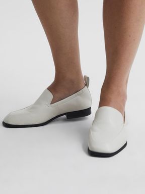 Off White Reiss Ainsley Leather Loafers