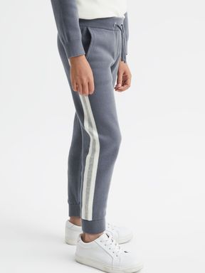 Airforce Blue Reiss Wix Knitted Joggers