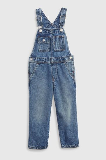 Gap Blue Denim Dungarees