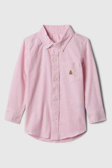 Baby girl button down shirt sales