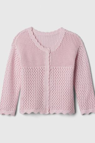 Buy Gap Crochet Cardigan 6mths 5yrs from the Gap online shop