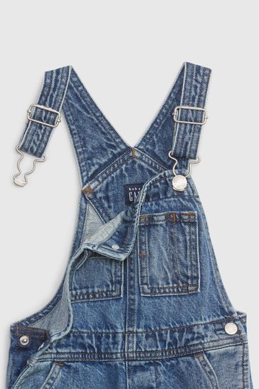 Gap Blue Denim Dungarees